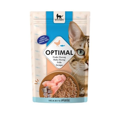 Picture of Williams Optimal Cat Food – Chicken & Herring 85gr